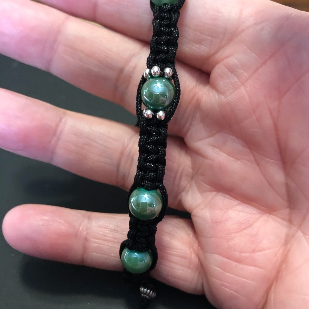Macrame Beaded Bracelet